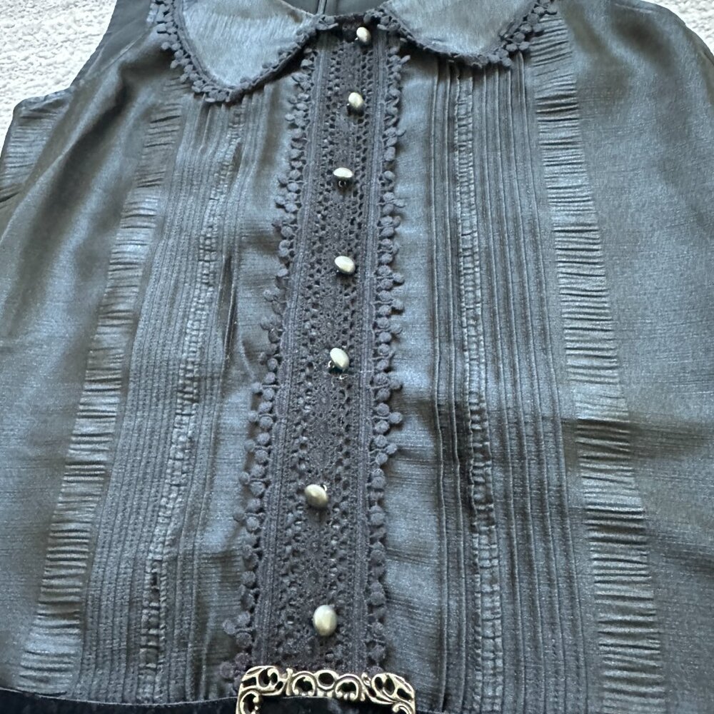 Anna Sui by Target Black Holiday Dress - Picture 3 of 4